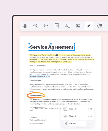 แก้ไขข้อความใน PDF